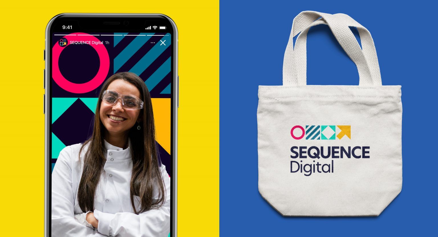 Sequence Digital brand identity