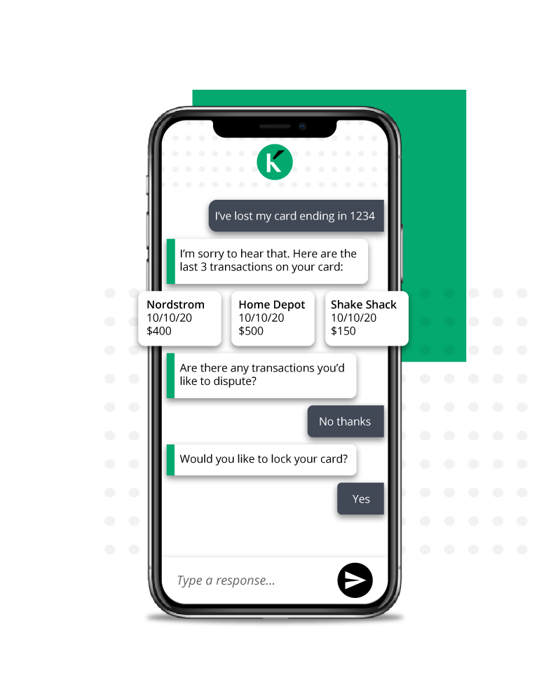 An image of the Kai app interface